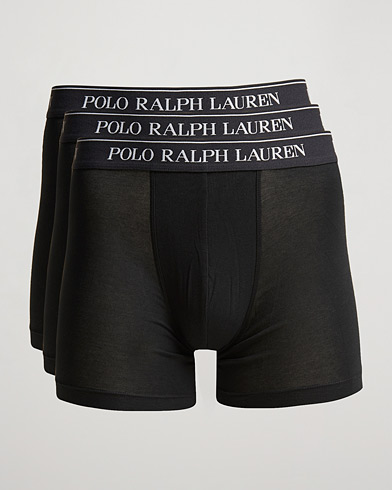 Herre | Polo Ralph Lauren | Polo Ralph Lauren | 3-Pack Boxer Brief Polo Black