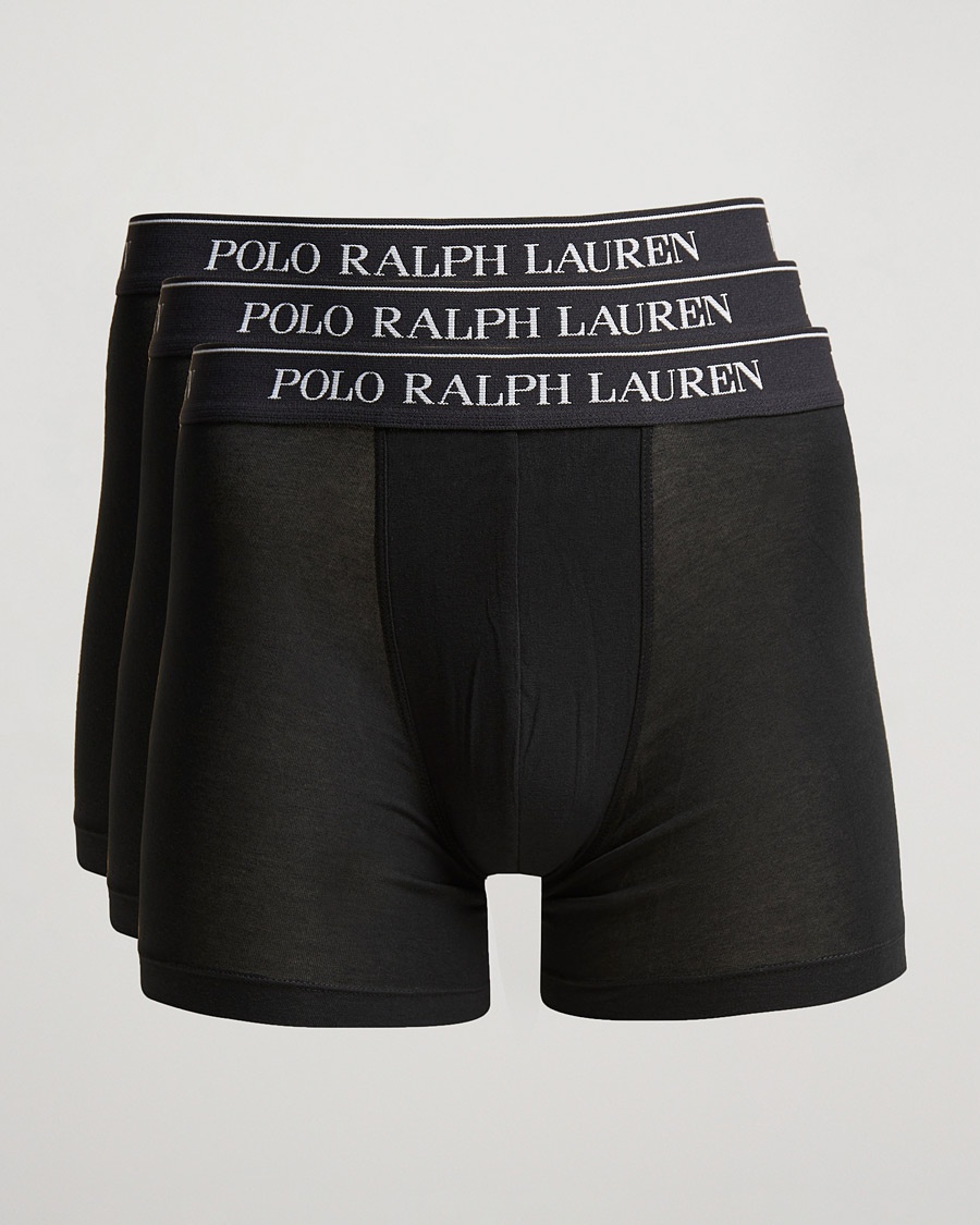 Polo Ralph Lauren 3-Pack Boxer Brief Polo Black – Sort