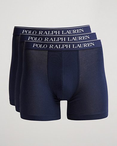 Herre | Undertøj | Polo Ralph Lauren | 3-Pack Boxer Brief Navy 
