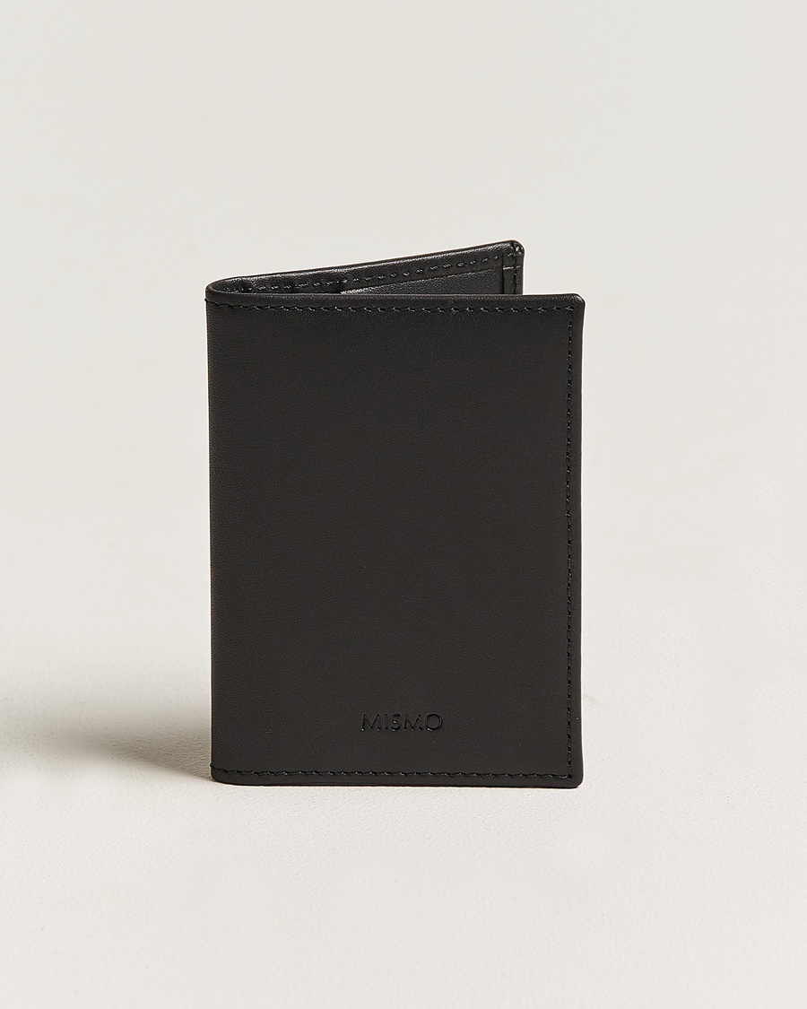 Mismo Cards Leather Cardholder Black – Sort