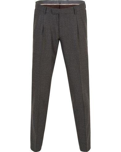  David Double Plated Trousers Dark Grey
