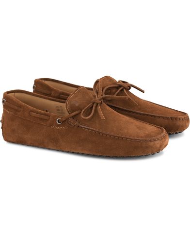  Laccetto Gommino Carshoe Light Brown Suede