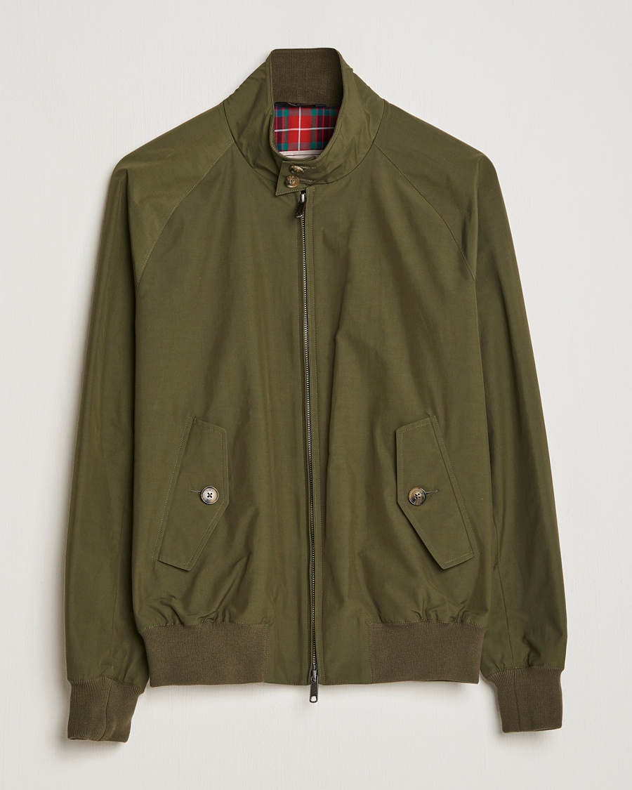 Baracuta G9 Original Harrington Jacket Beech – Grøn