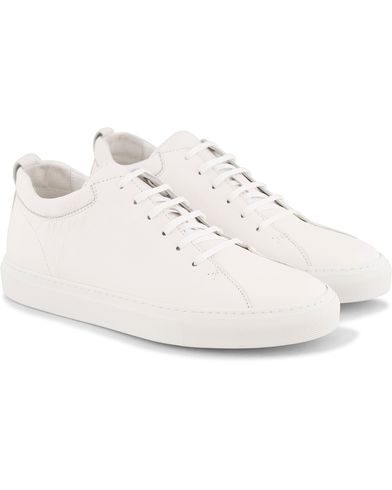 Herre | Sneakers med højt skaft | C.QP | Tarmac Sneaker All White Leather