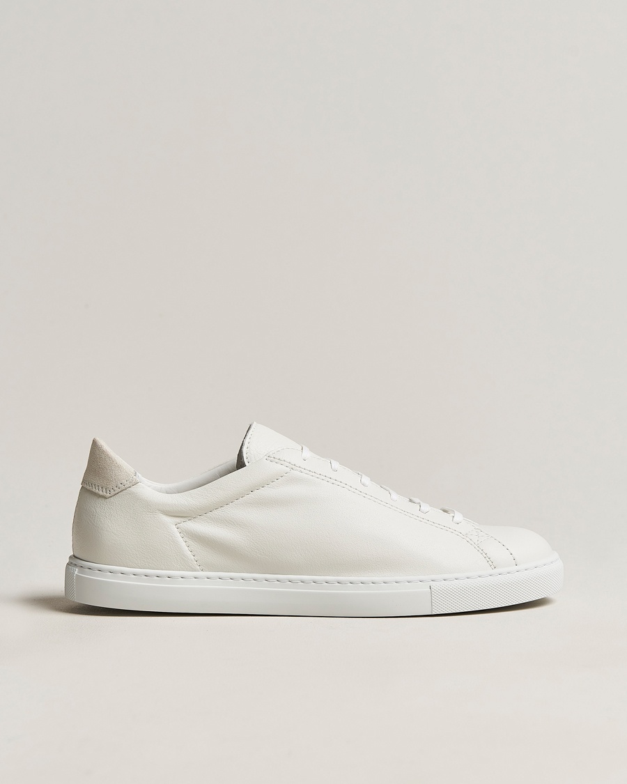 CQP Racquet Sneaker White Leather – Hvid