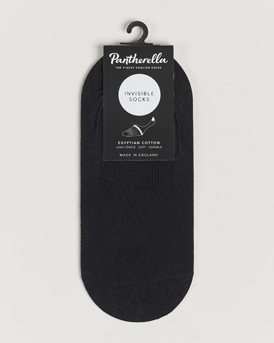 Herre | Strømper | Pantherella | Footlet Cotton/Nylon Sock Black