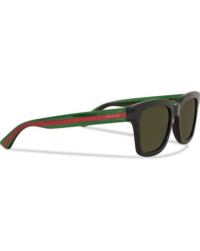 Herre | Gucci | Gucci | GG0001S Sunglasses  Black/Green