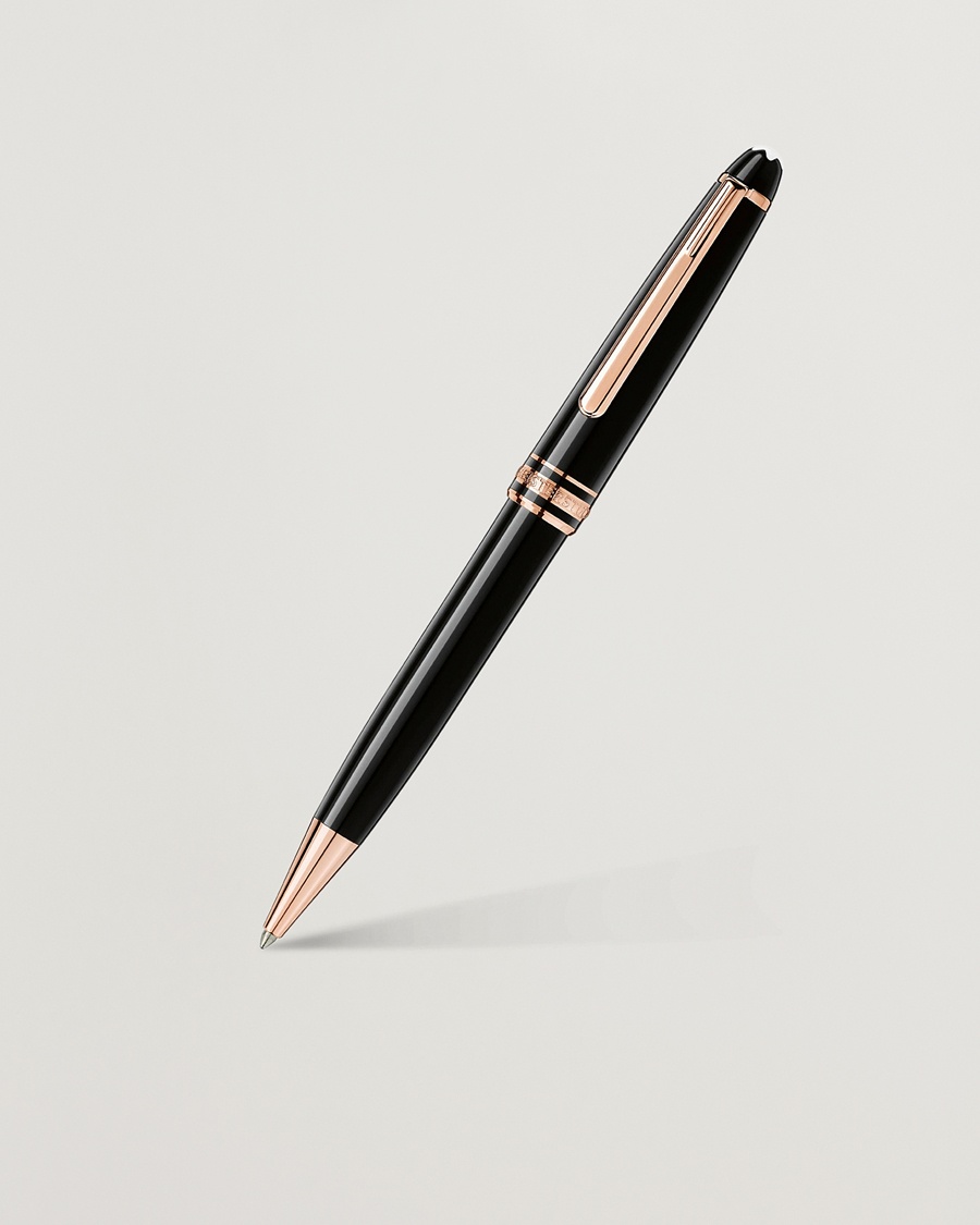 Montblanc 164 Classique Meisterstück Ballpoint Pen Red Gold – Sort