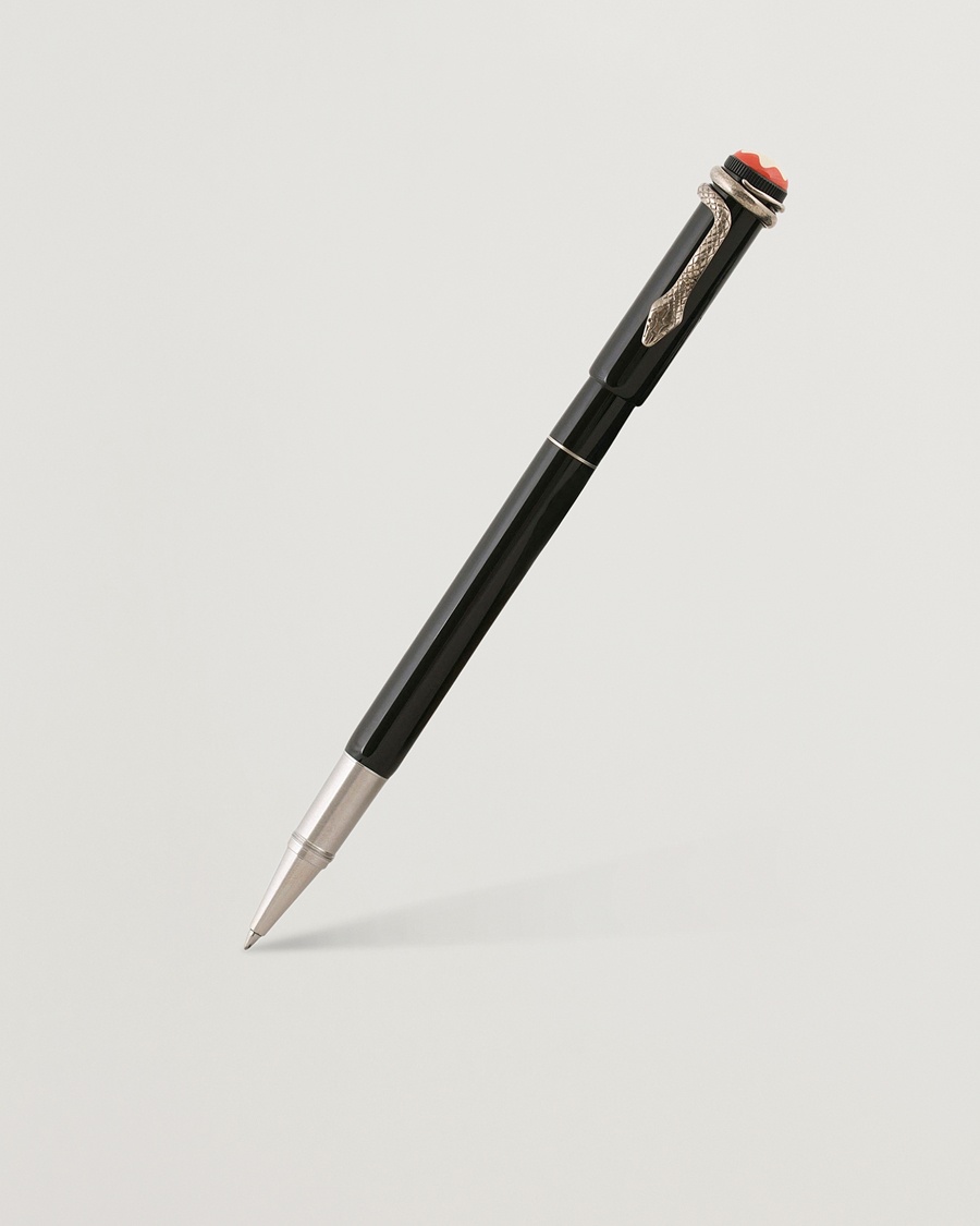 Montblanc Heritage Rouge & Noir Rollerball Pen Black – Sort