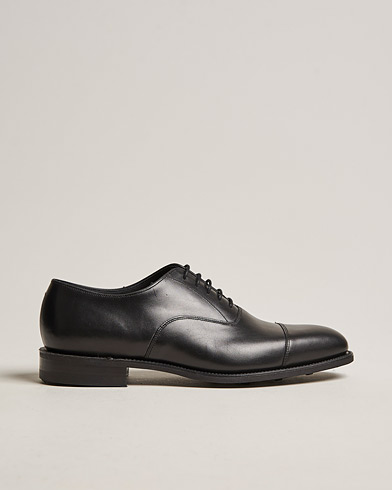 Håndlavede sko |  Aldwych Single Dainite Oxford Black Calf