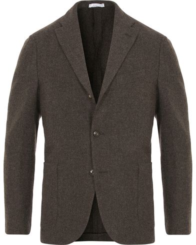  K Jacket Structured Wool Blazer Brown