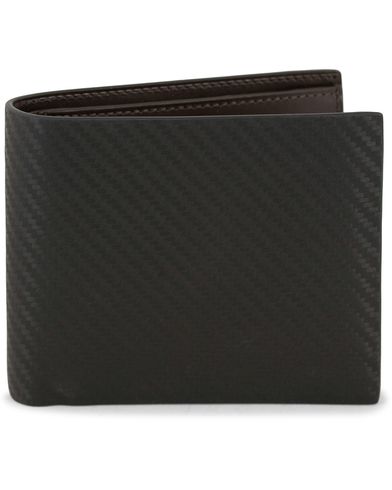  Embossed Chassis Leather Billfold Black
