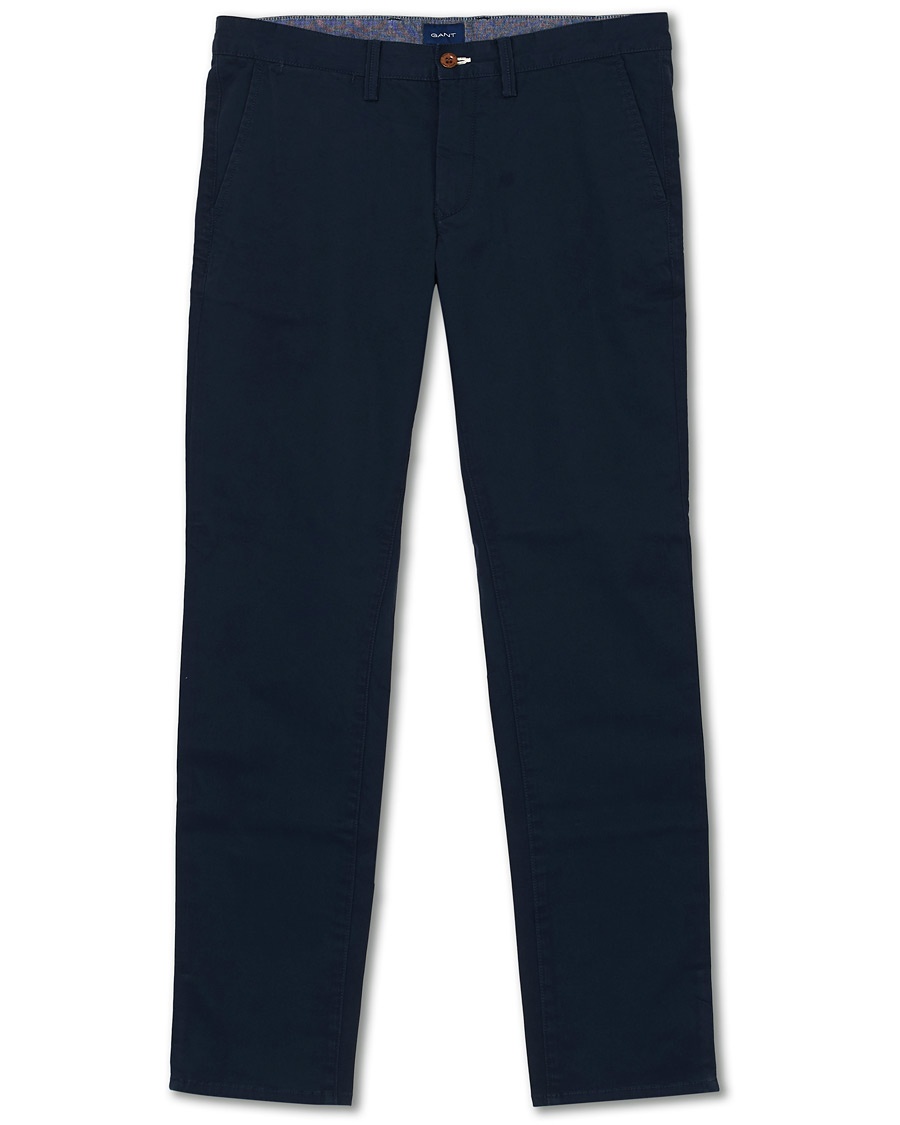 Herre | | GANT | Slim Twill Chino Marine