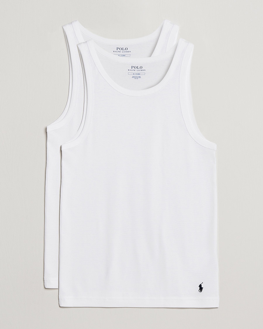 Polo Ralph Lauren 2-Pack Classic Tank White – Hvid