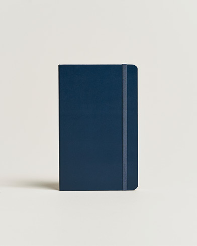 Herre | Notesbøger | Moleskine | Ruled Hard Notebook Large Sapphire Blue