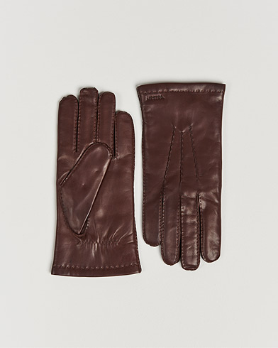 Handsker |  Edward Wool Liner Glove Chestnut