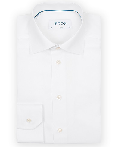  Slim Fit Royal Oxford Shirt White