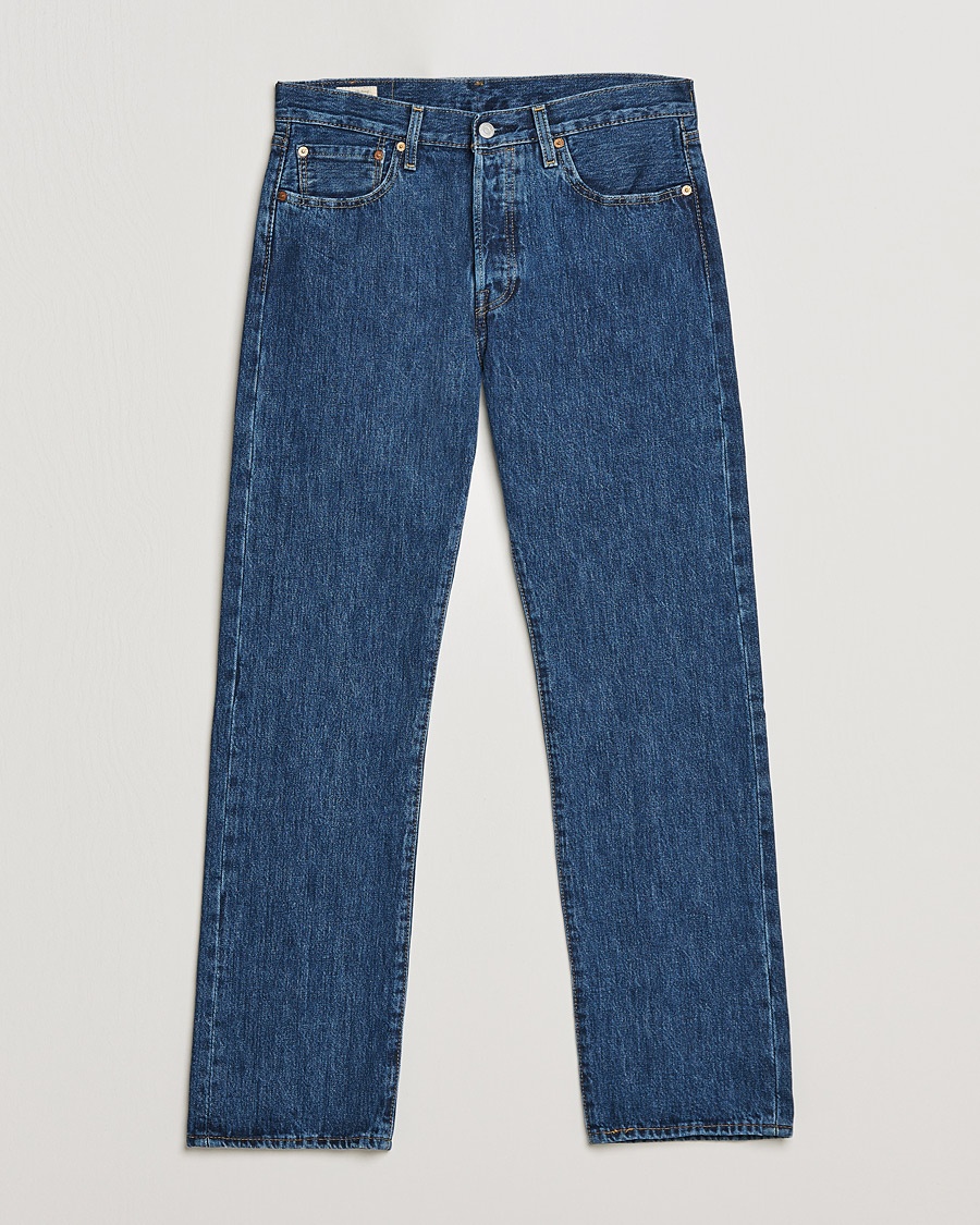 Levi's 501 Original Fit Jeans Stonewash – Blå