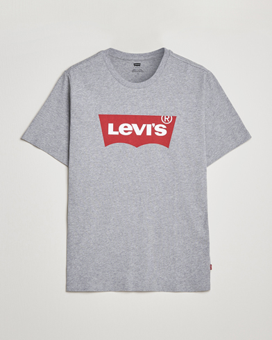 Herre | T-Shirts | Levi's | Logo Tee Mid Heather Grey