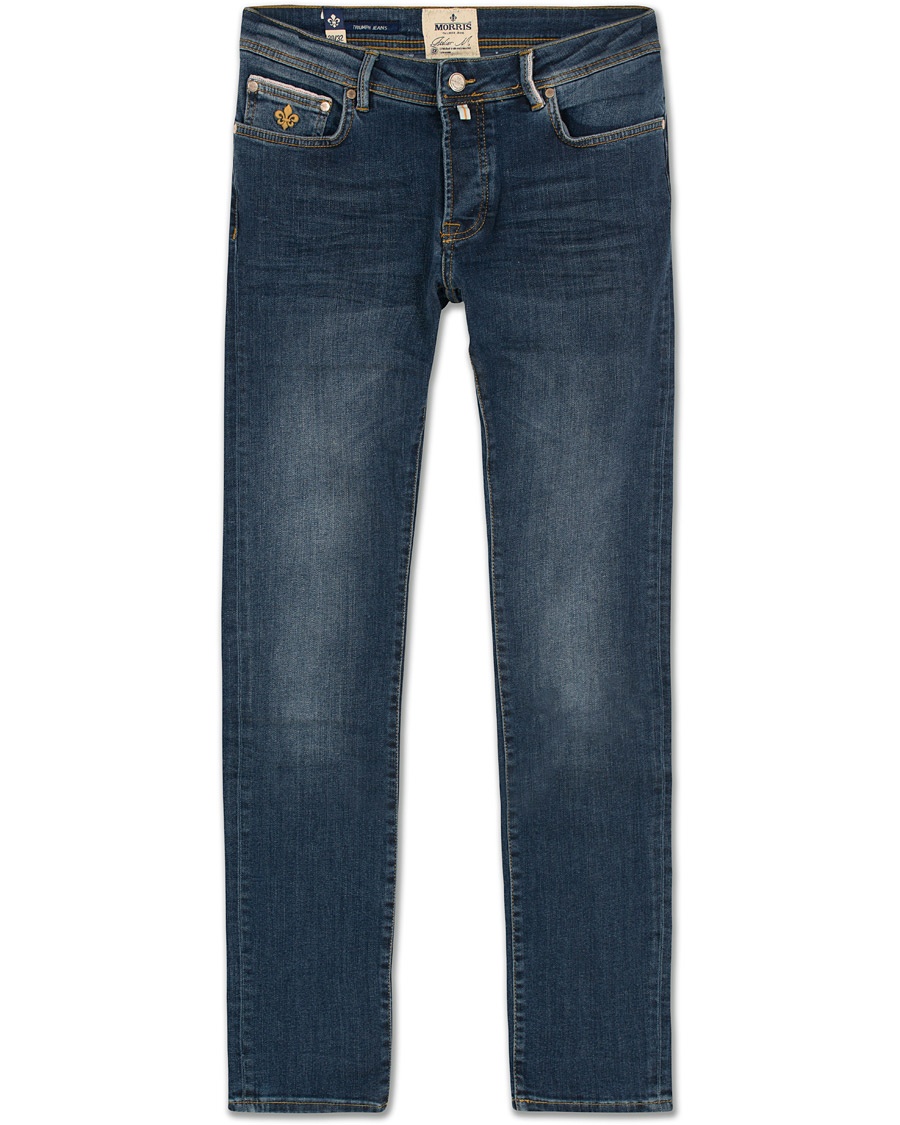 Morris Triumph Jeans Dark Blue Billede af Morris Triumph Jeans Dark Blue