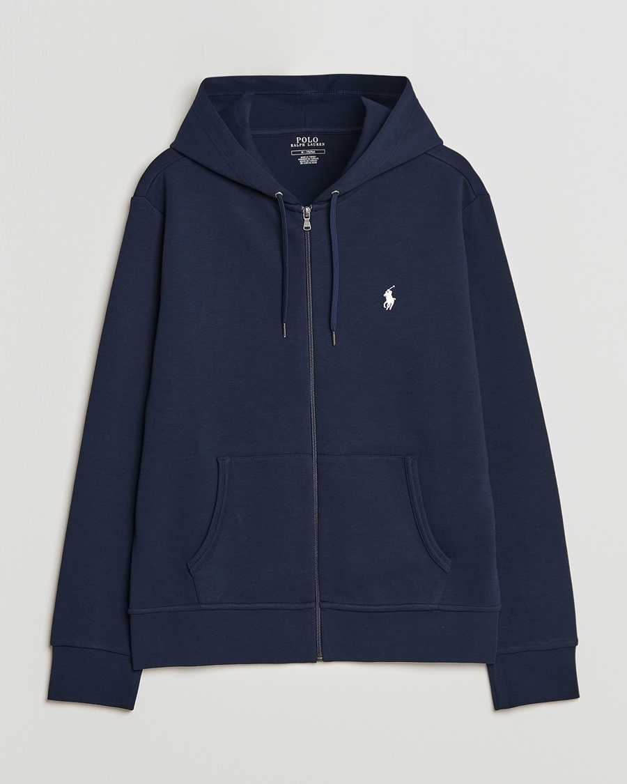 Polo Ralph Lauren Tech Performance Full Zip Navy – Blå