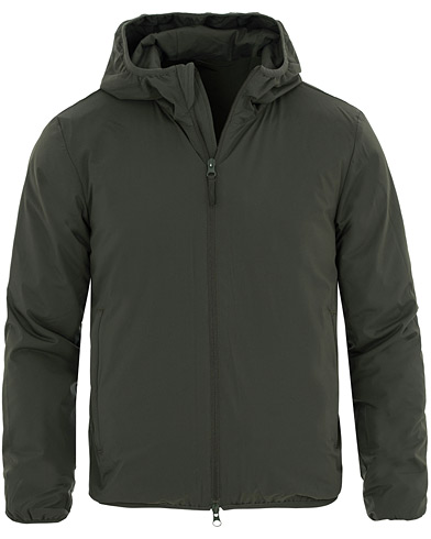  Stretch Hooded Jacket Green