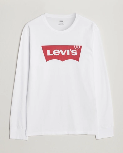 Herre | Langærmede t-shirts | Levi's | Logo Long Sleeve T-Shirt White