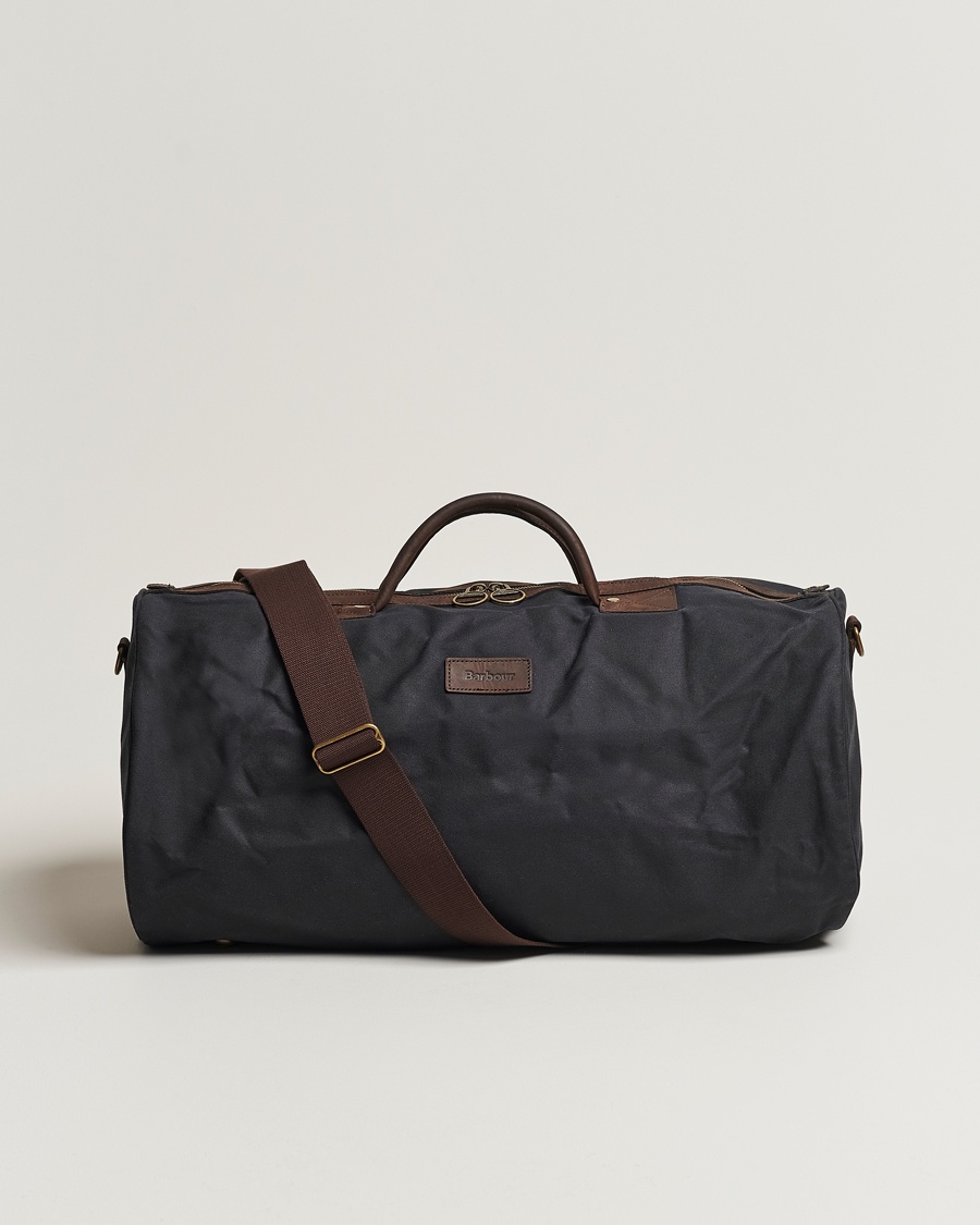  Wax Holdall Navy