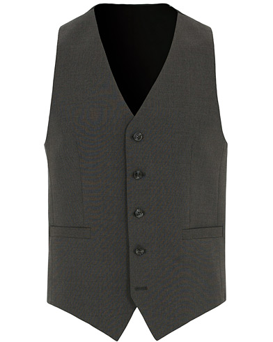 Vest |  Litt Wool Waistcoat Grey