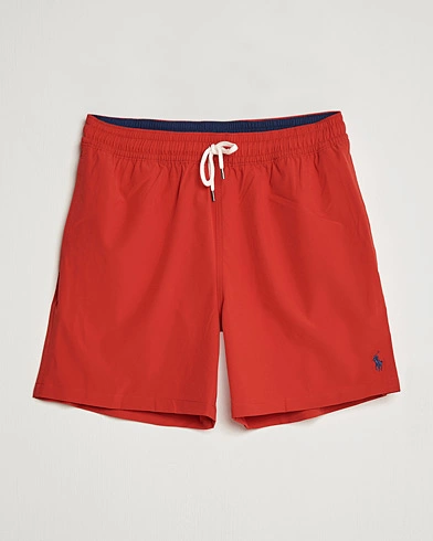 Herre | Wardrobe basics | Polo Ralph Lauren | Traveler Boxer Swim Shorts RL Red