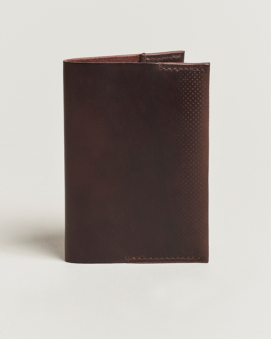 Tärnsjö Garveri Passport Cover Dark Brown – Brun