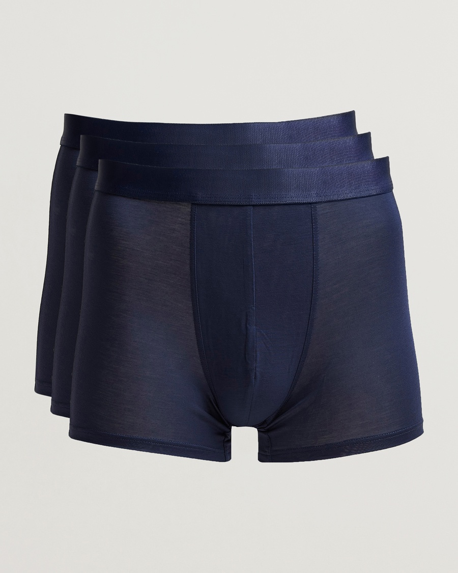 CDLP 3-Pack Boxer Briefs Navy Blue – Blå