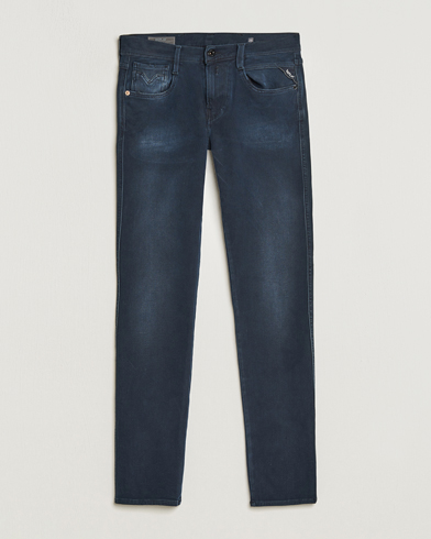 Herre | Sorte jeans | Replay | M914 Anbass Hyperflex + Jeans Blue/Black
