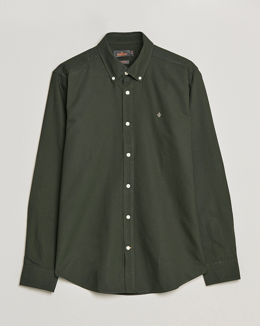 Morris Douglas Oxford Shirt Olive – Grøn