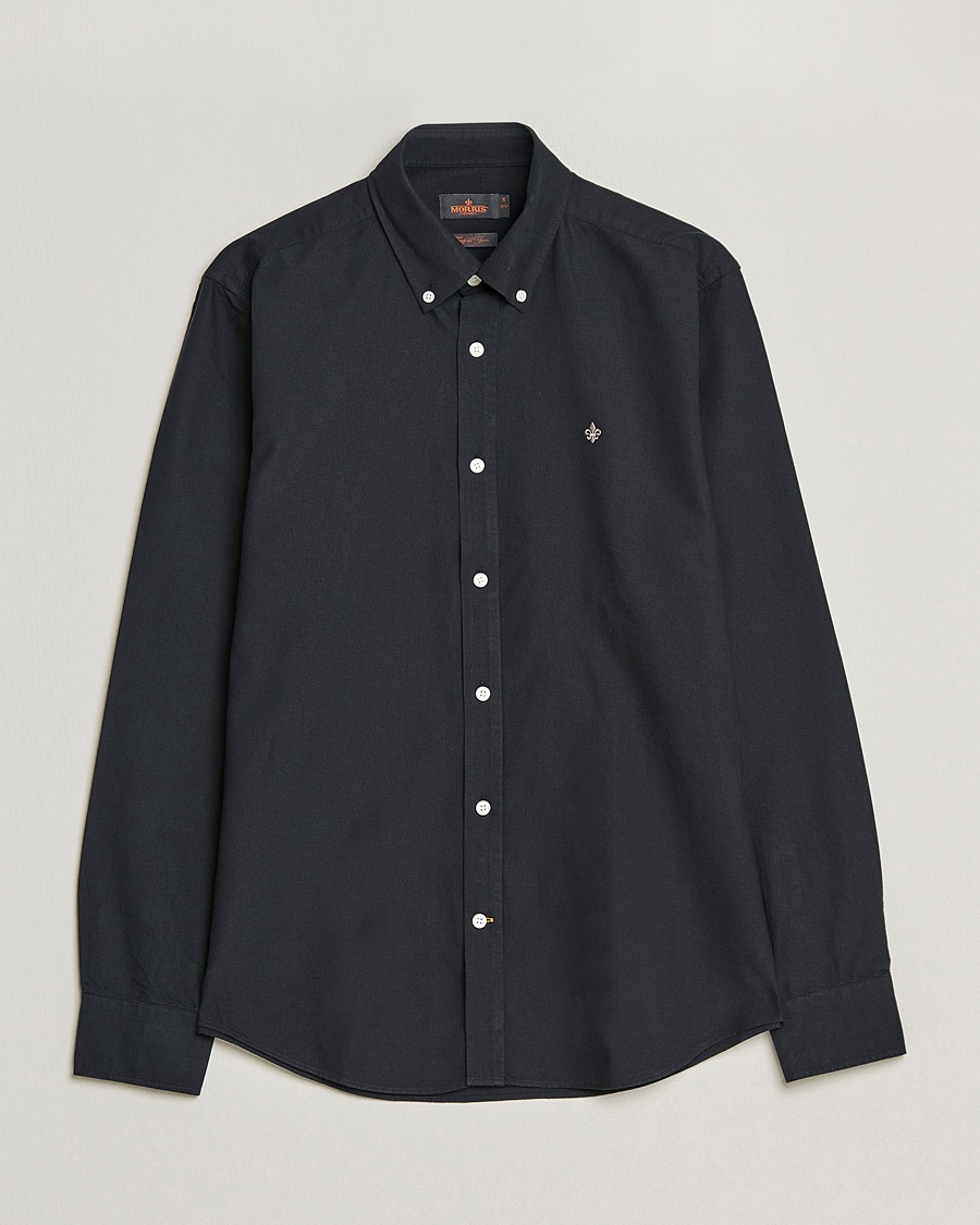 Morris Douglas Oxford Shirt Black – Sort