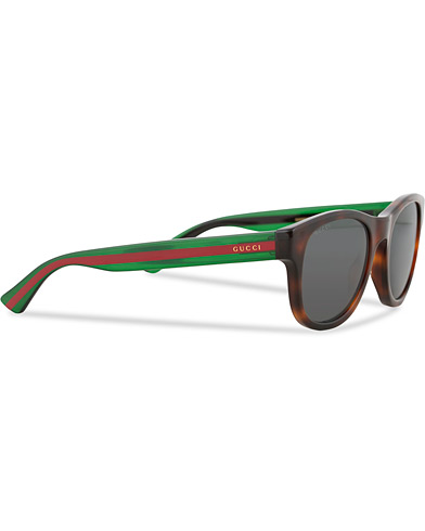  |  GG0003S Sunglasses Havana/Grey/Green
