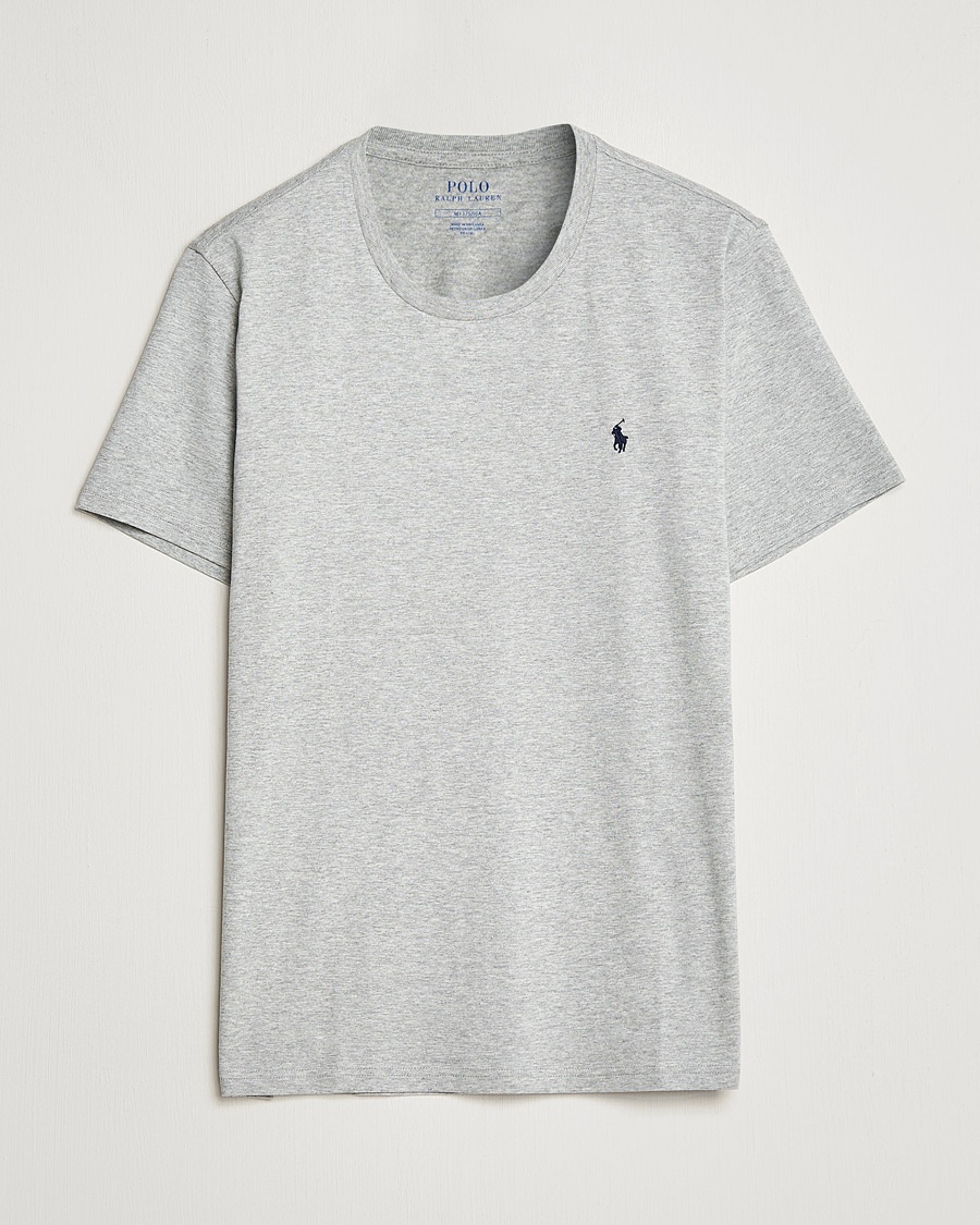 Polo Ralph Lauren Liquid Cotton Crew Neck T-Shirt Andover Heather – Grå