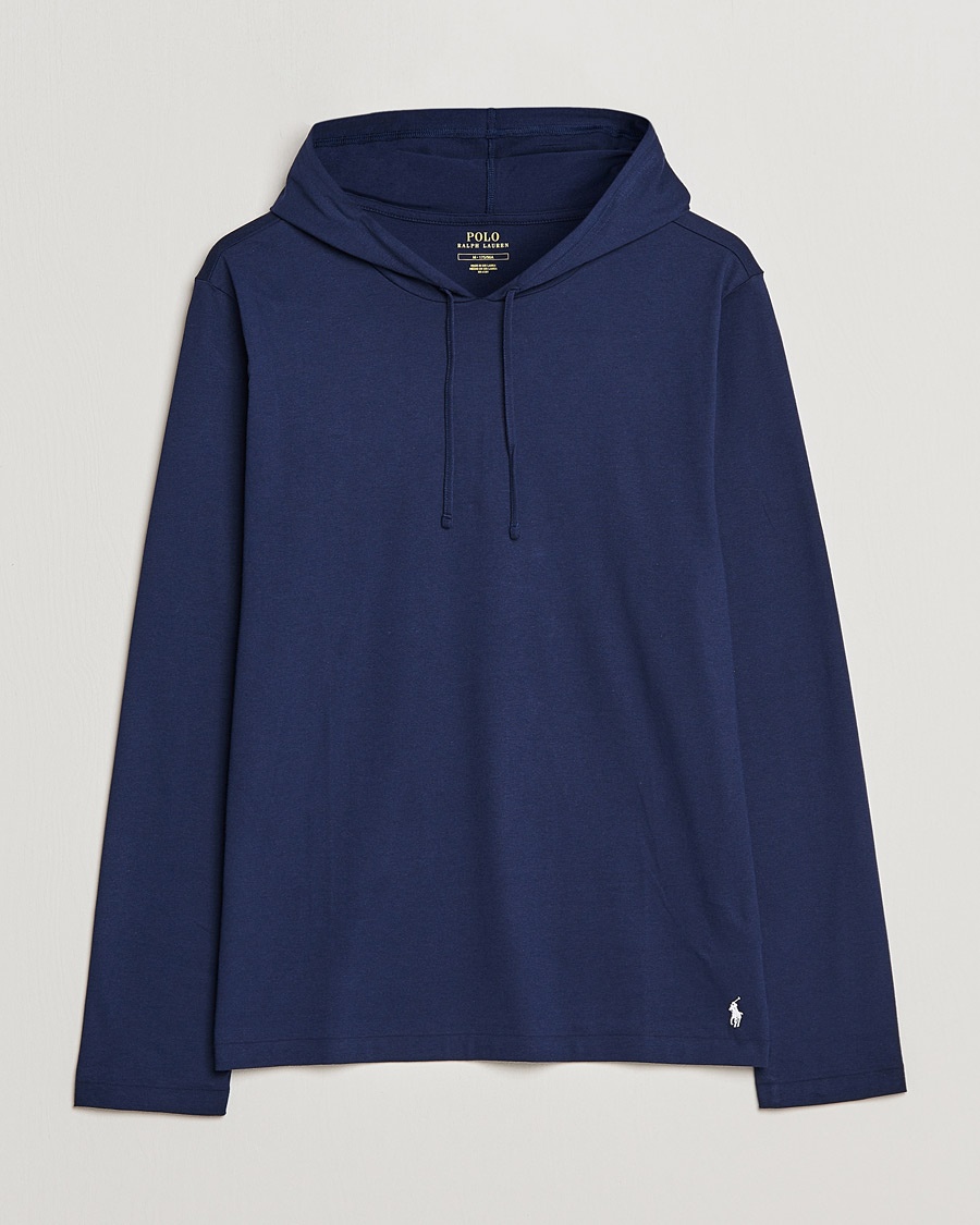 Polo Ralph Lauren Liquid Cotton Hoodie Cruise Navy – Blå