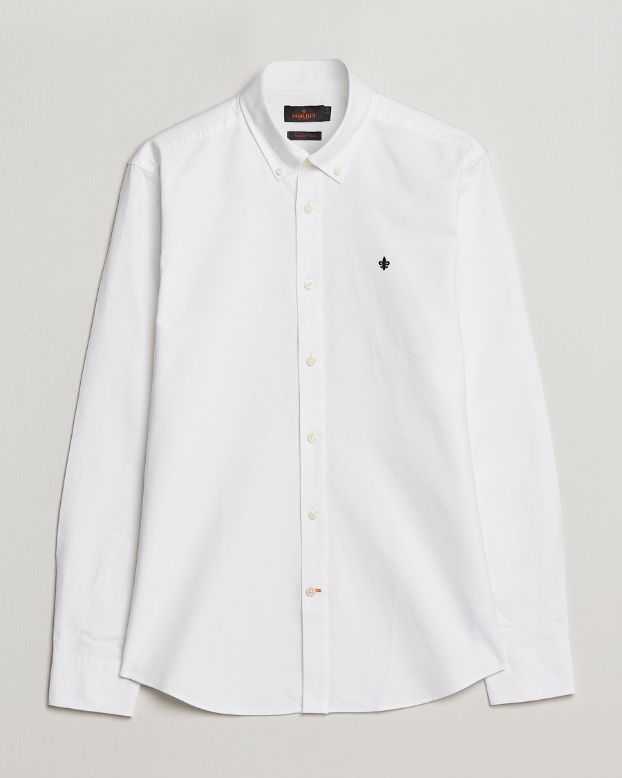 Morris Douglas Oxford Shirt White – Hvid