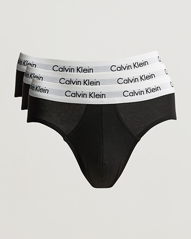 Herre | Undertøj | Calvin Klein | Cotton Stretch Hip Breif 3-Pack Black