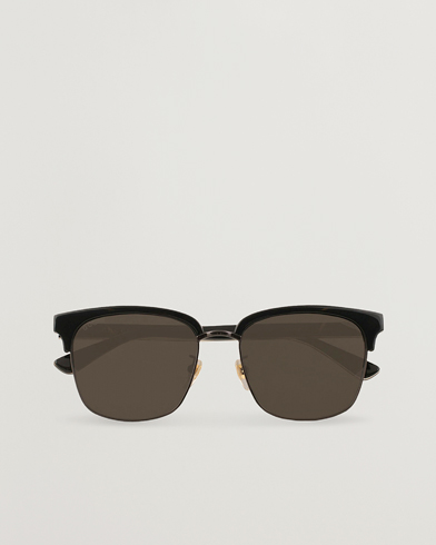 Solbriller |  GG0382S Sunglasses Black/Grey