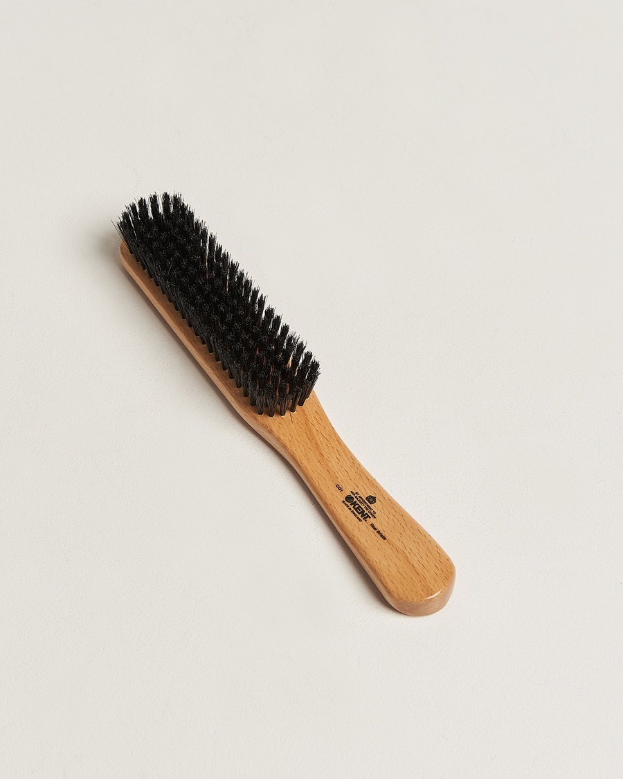 Kent Brushes Small Cherry Wood Clothing Brush – Sort