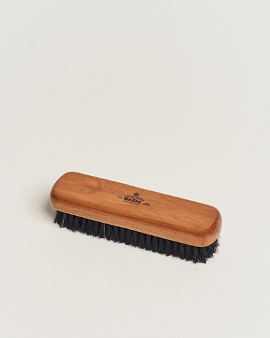 Herre | Care with Carl | Kent Brushes | Small Cherry Wood Travel Clothing Brush