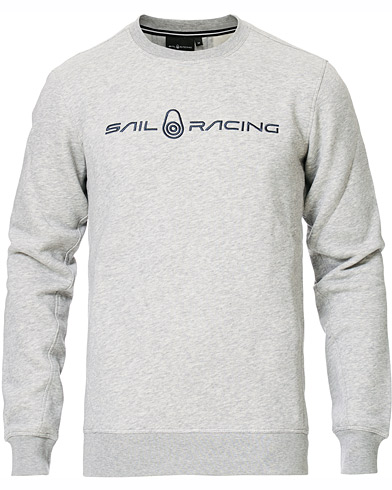 Herre | Grå sweatshirts | Sail Racing | Bowman Crew Neck Sweater Grey Melange