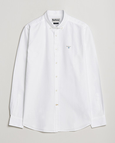 Herre | Tøj | Barbour Lifestyle | Tailored Fit Oxford 3 Shirt White