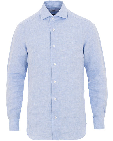  Culto Slim Fit Linen Shirt Blue