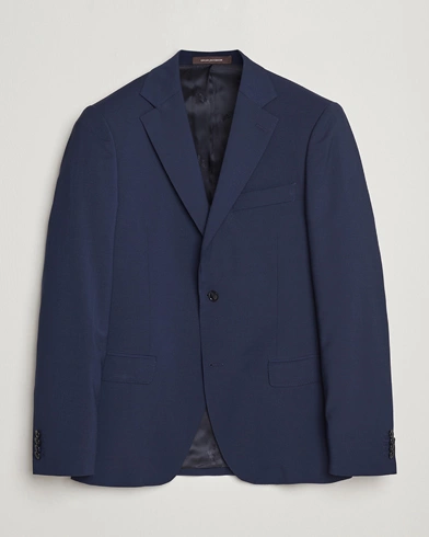 Herre | Blazere & jakker | Oscar Jacobson | Edmund Wool Blazer Mid Blue
