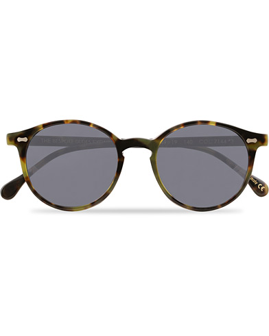 Runde solbriller |  Cran Sunglasses Green Tortoise