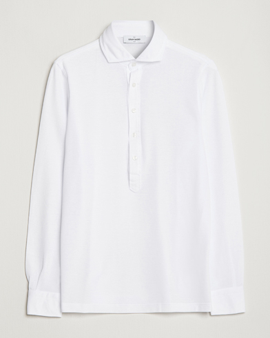 Herre |  | Gran Sasso | Popover Shirt White
