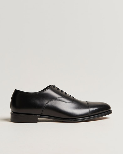 Herre | Håndlavede sko | Loake 1880 Export Grade | Hanover Toe Cap Oxford Onyx Black